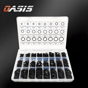 고무오링 740PCS 실리콘오링 O링 세트, 1개