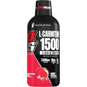 PROSUPPS L-Canitine 1500 Stimulant Fee Liquid Shots fo Men & Women 31 Sevings Chey Popsicle -, 1개