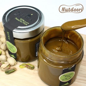 넛두리 시아라 100% 피스타치오페이스트 190g Pistachio Paste 무첨가 피스타치오 스프레드 잼 선물세트