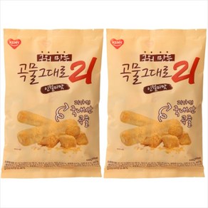 구워만든 곡물그대로 21곡 인절미 150g, 2개