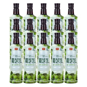 광야 늘감사 매실청 베이스 (970ml x 15개), 970ml, 15개