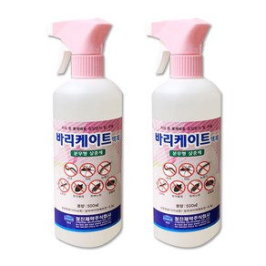 바리게이트 노래기 지네 거미 해충약 분무기형 500ml, 2개, 1개입