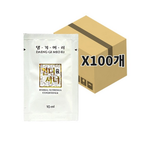 댕기머리 뉴골드 일회용 컨디셔너 10ml 100개입