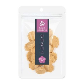 애견 수제간식 츄러스 소프트컷트 연어 100g 1P 스낵, 1개, 본상품선택