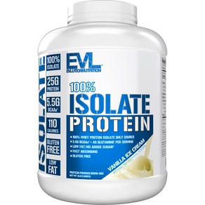 EVLUTIONNUTRITION 아이솔레이트 프로틴 바닐라 아이스 크림 맛