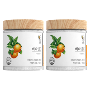 자연해답 비타민C 분말 100% 영국산, 150g, 2개