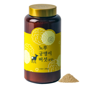 국산 무농약 노루궁뎅이버섯 분말 가루 200g, 1개