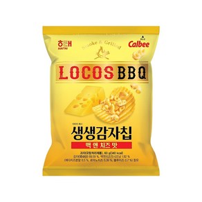 로코스 생생감자칩 맥앤치즈맛, 3개, 60g