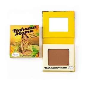 더밤 theBalm Bahama Mama 안티 오렌지 브론저 섀도우 컨투어 파우더, 없음, 3g, 1) 내추럴 매트 - 여행, 1개