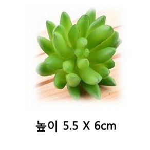 다육이 조화 다육 (중)-5번 1개 인조 인테리어 선인장 조화다육이