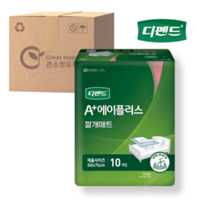 디펜드 에이플러스 깔개매트 10매 5팩/10팩, FREE(onesize), 10개, 10매입