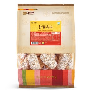 호정가 찹쌀유과 500g / 전통한과 대용량과자, 1개