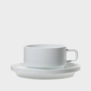 분나 카페라떼 컵 앤 소서 Cafe Latte Cup and Sauce / 270ml 9oz, 1개