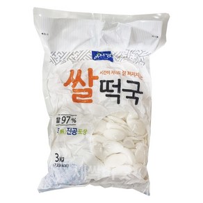 면사랑 쌀떡국(실온), 3kg, 2개