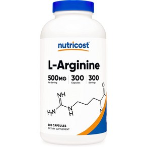 뉴트리코스트 L-아르기닌 500mg 캡슐, 300정, 1개