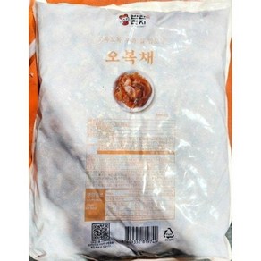 [기타]오복채 반찬단지 냉장 4Kg 3개