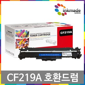 잉크메이드 HP CF217A X 호환 재생 토너 드럼 M130fn M102w M130nw M102a M130fw M130a CF219A, CF219A 호환드럼 [잉크메이드], 1개
