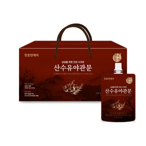 천호엔케어 100% 국산 산수유진액 산수유 야관문 70ml X 30개입, 천호엔케어 100% 국산 산수유진액 산수유 야관문 70