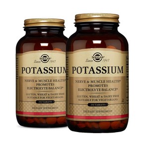 Solga Potassium 솔가 포타슘 250정 X 2병, 2개