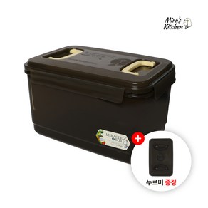 [미라네주방] 밀폐용기 김장 장아찌 깍두기 김치통 미라클통 울트라 12L + 누르미 증정