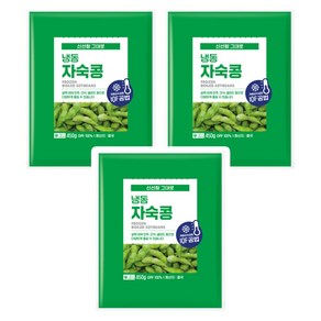 대상유통 냉동 자숙콩 450g x 3봉지