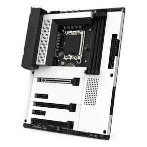 NZXT N7 Z790 마더보드 블랙 인텔 Z790 칩셋 12세대 및 13세대 CPU 지원 ATX 게이밍 마더보드 통합 I/O 쉴드 Wi-Fi 6E 연결 블루투스 (N7-Z79XT, 화이트_인텔 Z790 칩셋