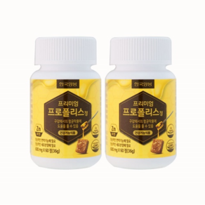 Donio 양봉농협 프리미엄 프로폴리스 2병 600mg 120정, 2개