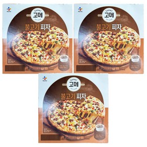 CJ제일제당 [CJ제일제당] 고메 클래식 불고기 피자 405g x 3개