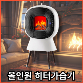 스페셜네이처 불멍 욕실 전기 화장실 캠핑 사무실 가정용 그래핀 미니 난로 히터, 플래그십