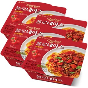 쉐푸드 볼로네이즈 스파게티, 220g, 4개