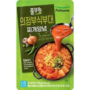 풀무원 의정부식 부대찌개 양념 150g, 1개