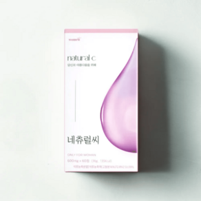 네츄럴씨 600mg 60정 1박스 2개월분, 1세트