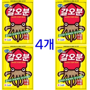 갈오분(갈아 만든 오징어 내장분) [3봉지 묶음/배송비 무료], 4개, 300g