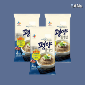 평양 물냉면 4인분 1800g x3개 (총12인) 대용량