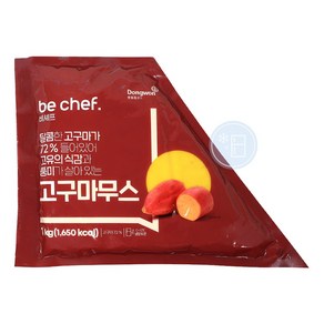 푸드올마켓_ 동원홈푸드 비셰프 고구마무스 1kg /냉장, 1개