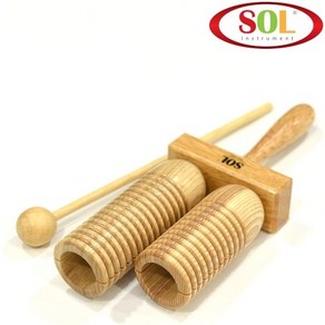 SOL HW-200S 2음 투톤 우드블록 우든 아고고