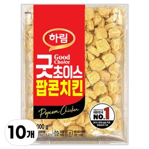 하림 굿초이스 팝콘치킨 10kg (1kgX10개), 1kg, 10개