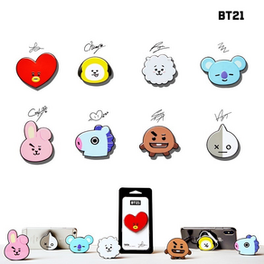 BT21 핸드폰 그립톡 굿즈 8종, 1개, 망