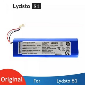 Lydsto R2 R3 충전식 리튬 이온 배터리 로봇 진공 청소기 R1 팩 용량 5200mAh 새 교체형, [03] 9800MAH, 3)9800MAH