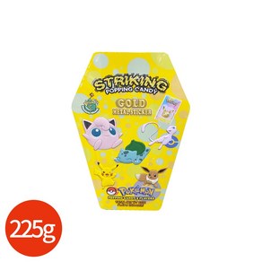 스트라이킹 포켓몬 팝핑 캔디, 225g, 1개