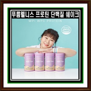 푸름웰니스 프로틴 다이어트 식사대용 맛있는 단백질 쉐이크(750g)