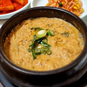 [계룡산 상신식당] 전통방식 띄운 콩비지찌개 2~3인용, 500g, 1개