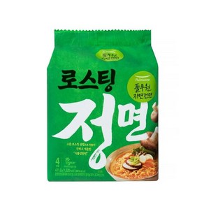 풀무원 자연건면 로스팅 정면 102.8g, 12개