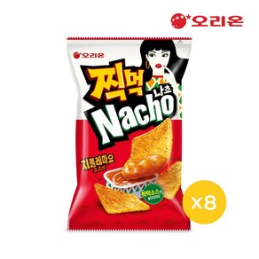 오리온 찍먹 나쵸 치폴레마요소스(84g) x 8개