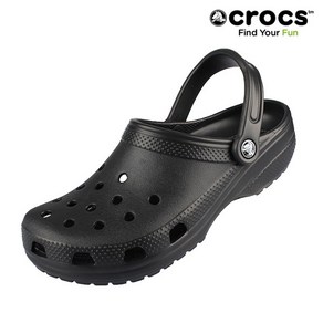 [크록스] CROCS 남여공용 클래식 클로그 10001-001 블랙