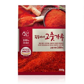 황금이네 고춧가루, 보통맛, 500g, 1개