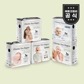 [애플크럼비] 프리미엄 아기기저귀, 점보형(2XL), 6개