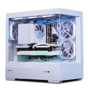 몬스타PC 알바AMD 게이밍PC AMD7800X3D RTX4070Ti SUPER 32G, 화이트, 알바 AMD, 1TB, 32GB, Fee DOS