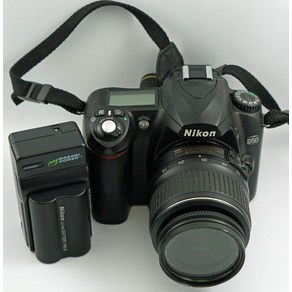 Nikon D50 6.1AFSDX 1855mm 렌즈 장착 MP DSLR 카메라, 1개