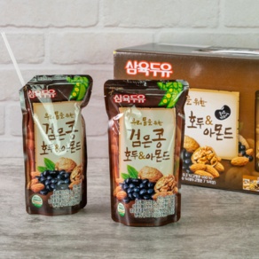 삼육두유 검은콩 호두아몬드 파우치 190ml x 45팩